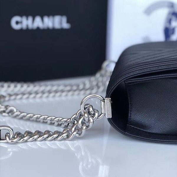 臺灣高仿奢侈品網站chanel67086原單質量原單進口魚子醬牛皮chb10732