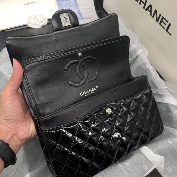 chanel熱賣款chanel 1112漆皮經典CF精選原廠義大利Gaieera純自然水染皮面chb10774