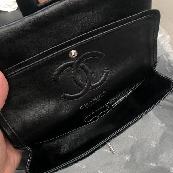 chanel熱賣款chanel 1112漆皮經典CF精選原廠義大利Gaieera純自然水染皮面chb10774