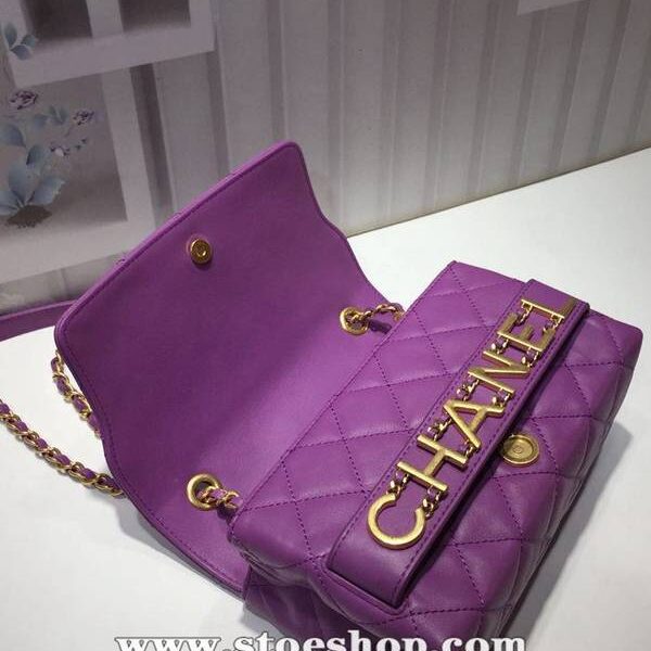 最專業頂級高仿奢侈品chanel春夏爆款S1490字母包頂級原單進口牛皮chb10813