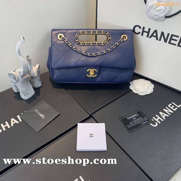 各種高仿奢侈品chanel香奈兒2020新款AS1466翻蓋鏈條包手提單肩斜挎chb10829