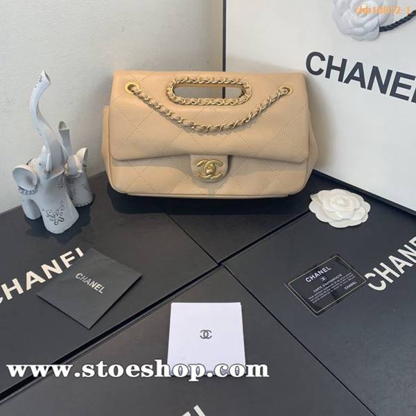 工廠貨源,實物拍攝chanel香奈兒2020新款AS1466翻蓋鏈條包手提單肩斜挎chb10832