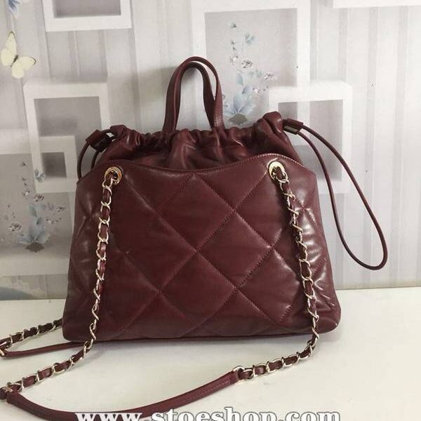 竭誠精品chanelchanel2019最新款0985小號購物包義大利進口小羊皮chb10945