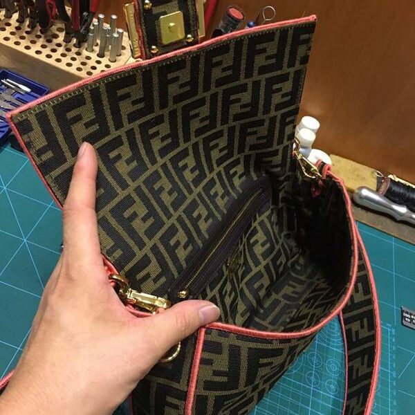 A貨之家 芬迪Fendi 5002 Baguette FF logo 老花系列精品