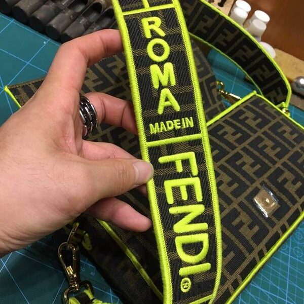 高仿包包芬迪頂級原單（ Fendi 5002 Baguette FF logo 老花系列 精品）fendi-11535