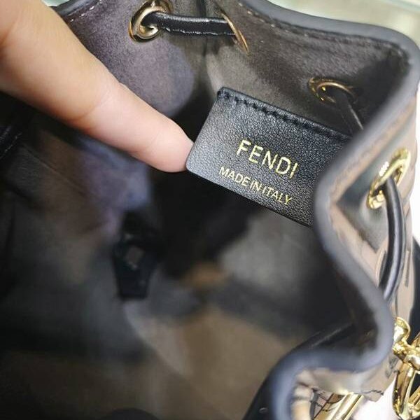 竭誠精品芬迪頂級原單迷你桶包小牛皮fendi-11620