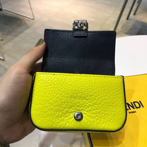 a貨芬迪頂級原單baguette mini法棍包進口牛皮翻蓋fendi-11676