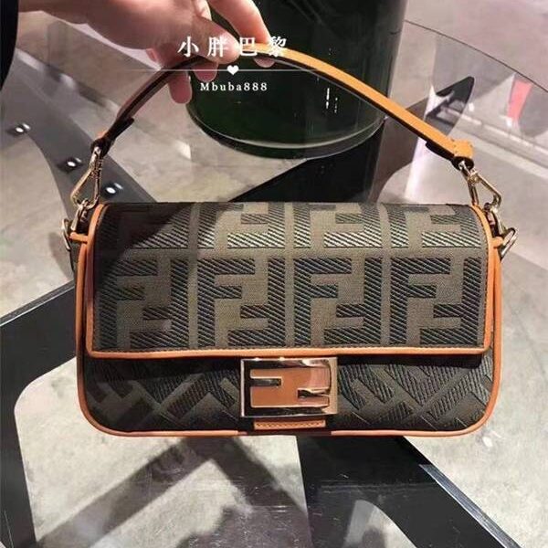 原單芬迪頂級原單FéI Baguette墨綠色法棍fendi-11772