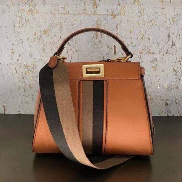高仿芬迪頂級原單peekaboo全牛皮fendi-11773