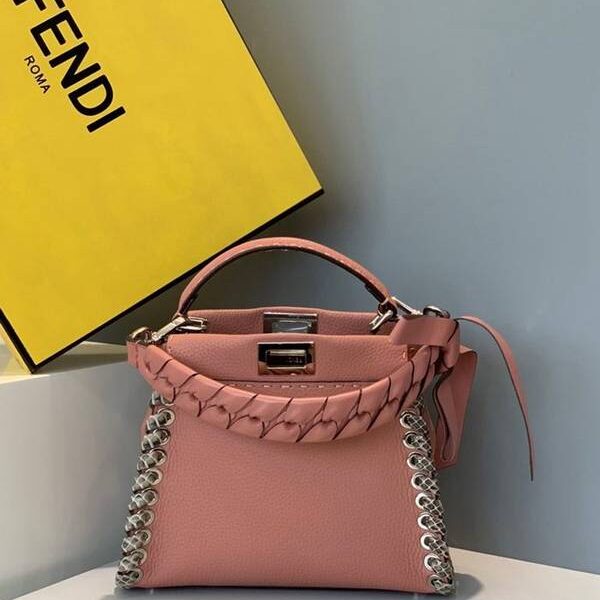 奢侈品1：1芬迪頂級原單PEEKABOO全手工蛇皮fendi-11808