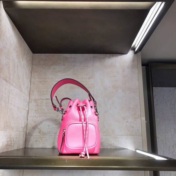 高仿芬迪頂級原單迷你桶包logo皮全手工縫製fendi-11817