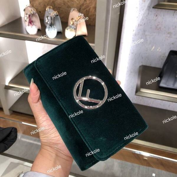 原單芬迪頂級原單綠色多功能迷你斜跨包fendi-11842
