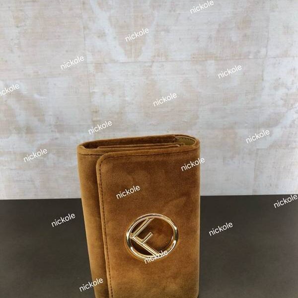 a貨芬迪頂級原單棕色多功能迷你斜跨包fendi-11843
