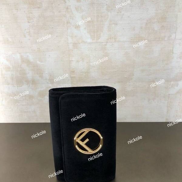 頂級1：1芬迪頂級原單黑色多功能迷你斜跨包fendi-11844