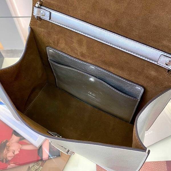 高仿芬迪頂級原單KAN U bag進口小牛皮fendi-11900