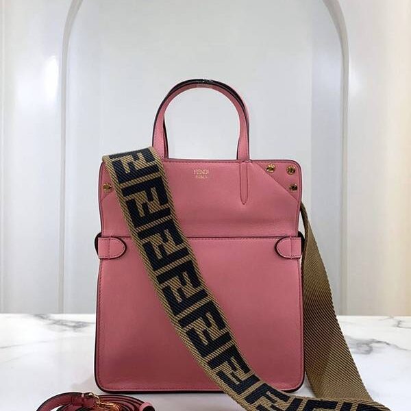 高仿名牌包芬迪頂級原單FENDI filp bag迷你手袋純手工小牛皮fendi-11909