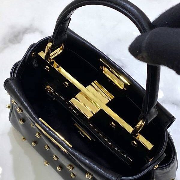 A貨之家芬迪頂級原單軟羊皮手提包fendi-11918