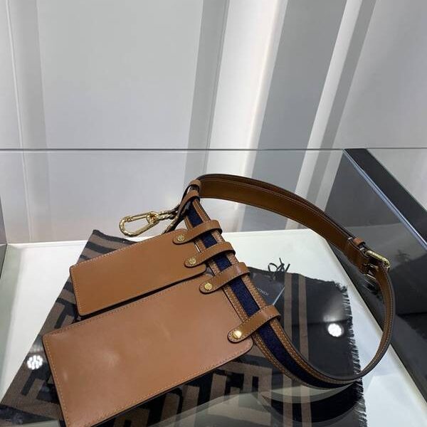 原單1：1芬迪頂級原單FENDI牛皮配牛仔布fendi-11926