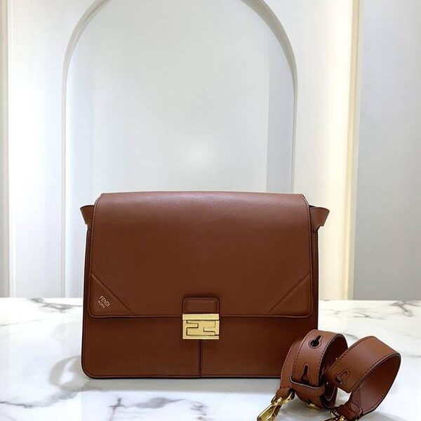 高仿芬迪頂級原單FENDI KAN U小方包小牛皮fendi-11936