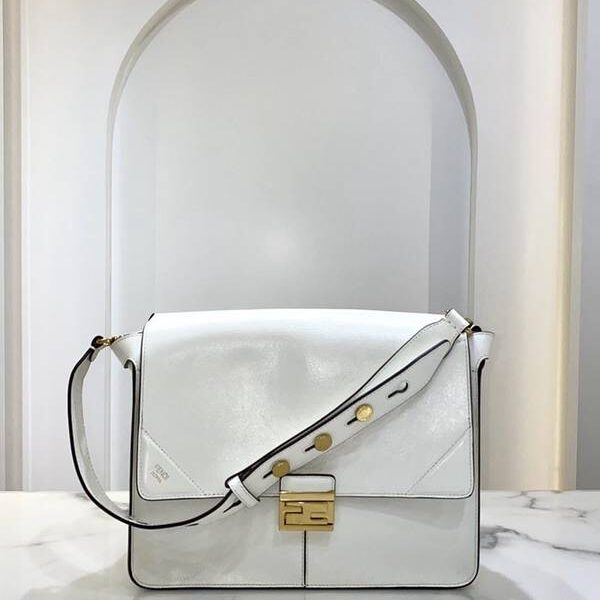 高仿a貨芬迪頂級原單FENDI KAN U小方包小牛皮fendi-11937