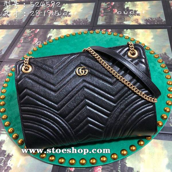 頂級1:1gucci 古馳新款市場頂級獨家控貨專櫃品質進口牛皮,原廠五金524592黑色ydgu10142 1 頂級1:1gucci 古馳新款市場頂級獨家控貨專櫃品質進口牛皮,原廠五金524592黑色ydgu10142