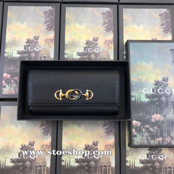 頂級高仿2019新款Zumi系列採用粒面皮革精心打造，飾有互扣式G馬銜扣，做工精細。573612黑色。ydgu10873