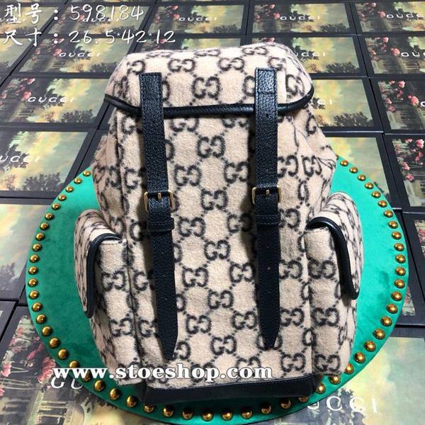 時尚a貨gucci 古馳新款市場頂級獨家控貨專櫃品質進口牛皮，原廠五金598184杏絨。ydgu10897