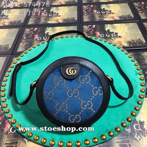 原單A貨gucci 古馳新款市場頂級獨家控貨專櫃品質進口牛皮，原廠五金574978藍絨/克皮。ydgu10905