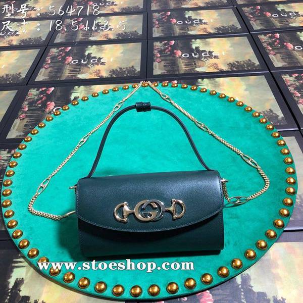 高仿包gucci 古馳新款市場頂級獨家控貨專櫃品質進口牛皮，原廠五金564718綠色平紋皮。ydgu10962