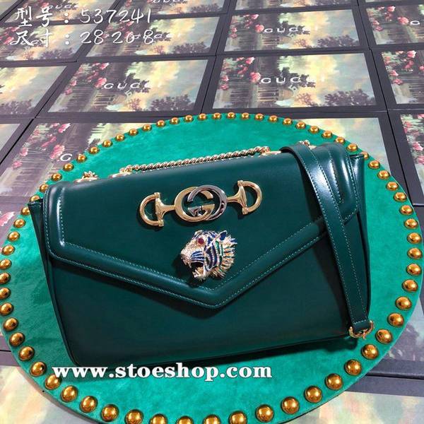 頂級原單gucci 古馳新款市場頂級獨家控貨專櫃品質進口牛皮，原廠五金537241綠色。ydgu10987