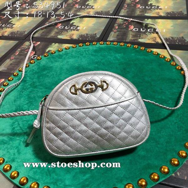 時尚a貨gucci 古馳新款市場頂級獨家控貨專櫃品質進口牛皮，原廠五金534951銀色。ydgu11010