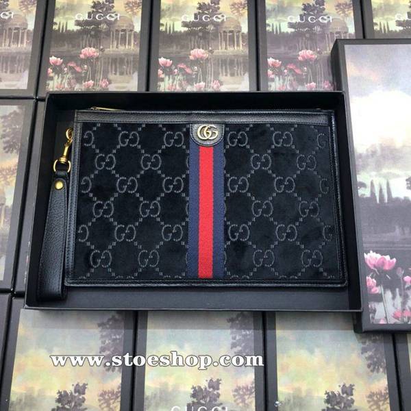 原版A貨gucci最新款手包，頂級原單義大利牛皮搭配進口繡線天鵝絨，可拆卸義大利皮制腕帶575371，黑絨刺繡ydgu11019