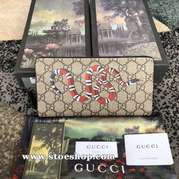 a貨高仿gucci火爆款來襲官網同步gucci蛇圖案拉鏈包系列12個卡片隔層和3個鈔票隔層 451273，蛇PVCydgu11268