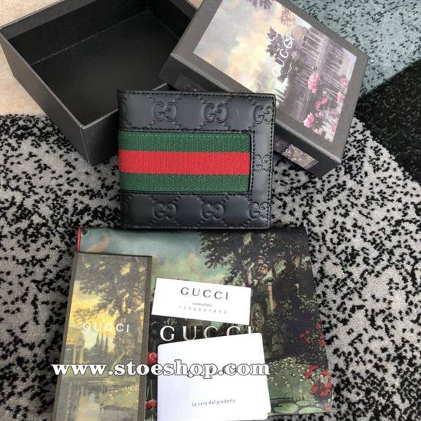 原單A貨gucci頂級貨品 專櫃同步，高仿名牌！雙折皮夾，採用進口頭層牛皮搭配醒目紅綠織帶，做工精細408827，克壓花皮ydgu11357