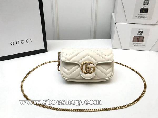 高仿精品批發GG Marmont Mini 採用原裝進口義大利原廠皮斜挎，單肩，手包，腰包多種背法476433ydgu11398