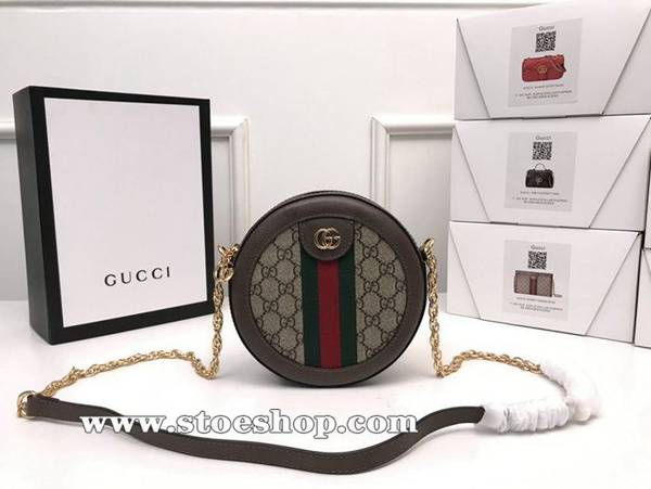 頂級原單Ophida系列 GG圓餅包 550618#這是一款躲不過的小圓餅包..採用進口原料打造ydgu11408