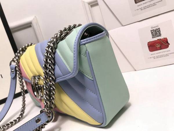 高仿原版gucci推出全新馬龍卡色GG Marmont手袋443497ydgu11592 5 高仿原版gucci推出全新馬龍卡色GG Marmont手袋443497ydgu11592