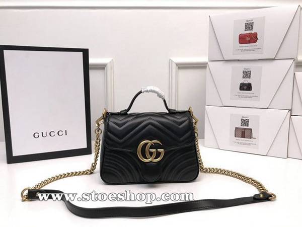 原單 《Marmont 義大利原廠皮》 Gucci美包GG Marmont系列547260黑色。ydgu11741 1 原單 《Marmont 義大利原廠皮》 Gucci美包GG Marmont系列547260黑色。ydgu11741