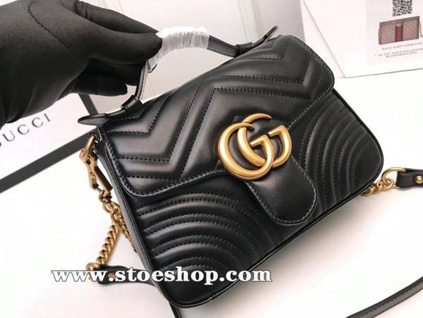 原單 《Marmont 義大利原廠皮》 Gucci美包GG Marmont系列547260黑色。ydgu11741 2 原單 《Marmont 義大利原廠皮》 Gucci美包GG Marmont系列547260黑色。ydgu11741