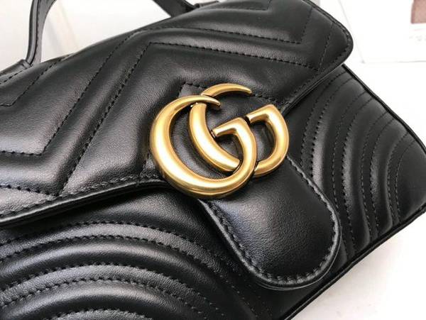 原單 《Marmont 義大利原廠皮》 Gucci美包GG Marmont系列547260黑色。ydgu11741 4 原單 《Marmont 義大利原廠皮》 Gucci美包GG Marmont系列547260黑色。ydgu11741
