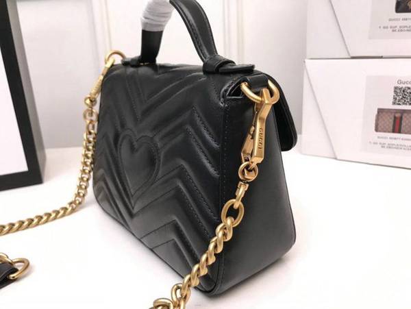 原單 《Marmont 義大利原廠皮》 Gucci美包GG Marmont系列547260黑色。ydgu11741 5 原單 《Marmont 義大利原廠皮》 Gucci美包GG Marmont系列547260黑色。ydgu11741