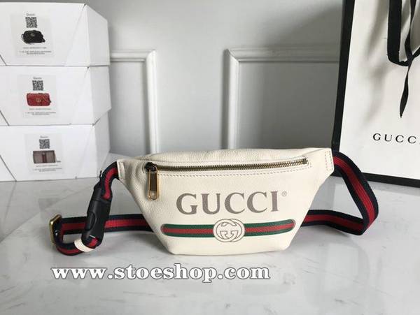 高仿包gucci世界矚目的包包——Gucci print leather，隨性別致的腰包宛如實用的飾品，為時髦人士輕裝出行注入別樣活力  527792ydgu11911