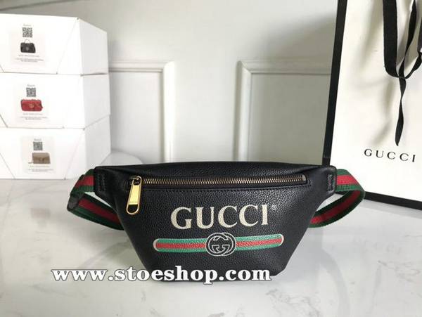 高仿精品推薦gucci世界矚目的包包——Gucci print leather，隨性別致的腰包宛如實用的飾品，為時髦人士輕裝出行注入別樣活力  527792ydgu11912