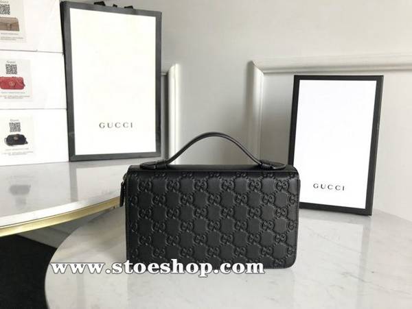 頂級原單gucci男士霸氣雙拉鏈手拿包，印花圖案清晰分明做工精細，高仿名牌，實物拍攝。395474ydgu11941