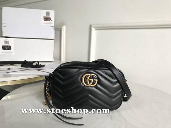 高仿精品推薦《Marmont 義大利原廠皮》GG Marmont系列448065ydgu11980