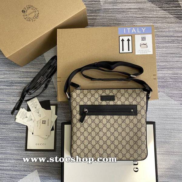 a貨gucci新款。市場頂級獨家控貨專櫃品質進口牛皮，原廠五金406374。PVC/啡克ydgu12261