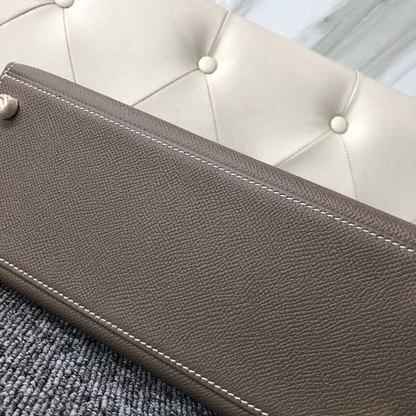 竭誠精品愛馬仕Kelly25cm Epsom 原廠掌紋皮 ck18 大象灰 Etoupe / 1Q奶昔粉 rose confetti金扣 頂級工藝 全手工縫製 7 竭誠精品愛馬仕Kelly25cm Epsom 原廠掌紋皮 ck18 大象灰 Etoupe / 1Q奶昔粉 rose confetti金扣 頂級工藝 全手工縫製