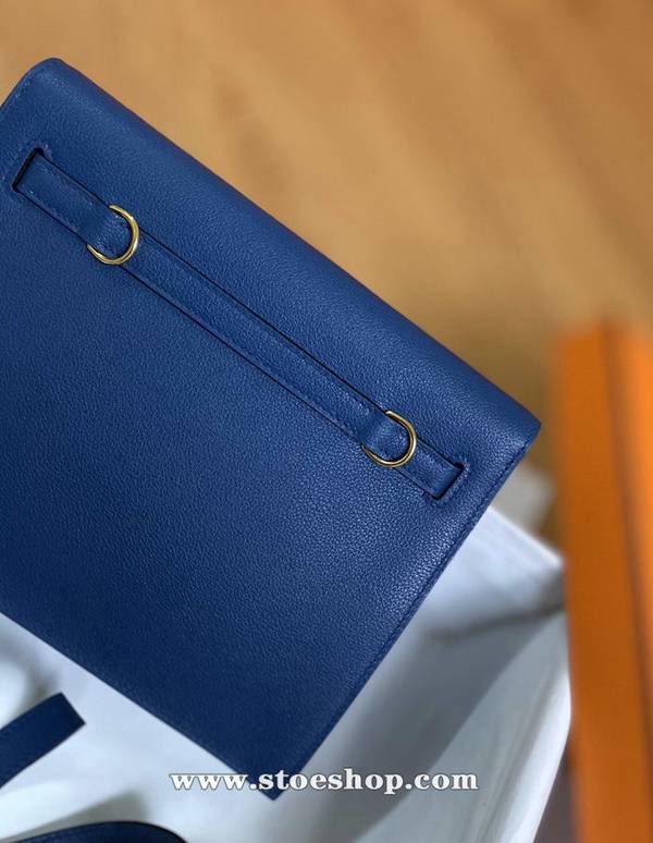 高仿精品批發愛馬仕Kelly danse22cm evercolor 皮 Deep Blue S4深邃藍 6 高仿精品批發愛馬仕Kelly danse22cm evercolor 皮 Deep Blue S4深邃藍