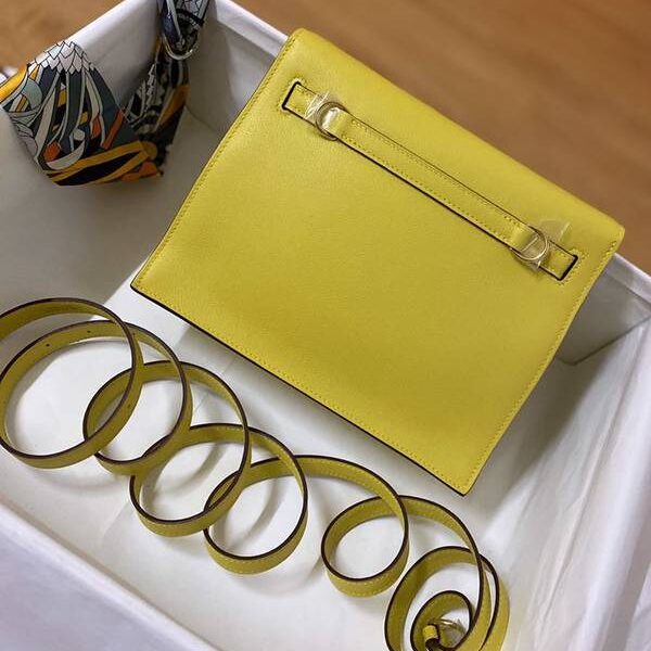 高仿精品推薦愛馬仕Kelly danse22cm evercolor 皮 Jaune amber 9D 琥珀黃 9 高仿精品推薦愛馬仕Kelly danse22cm evercolor 皮 Jaune amber 9D 琥珀黃