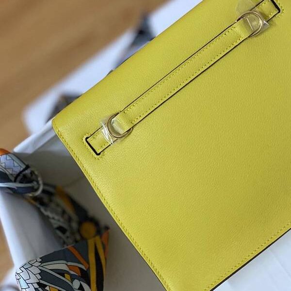 高仿精品推薦愛馬仕Kelly danse22cm evercolor 皮 Jaune amber 9D 琥珀黃 10 高仿精品推薦愛馬仕Kelly danse22cm evercolor 皮 Jaune amber 9D 琥珀黃